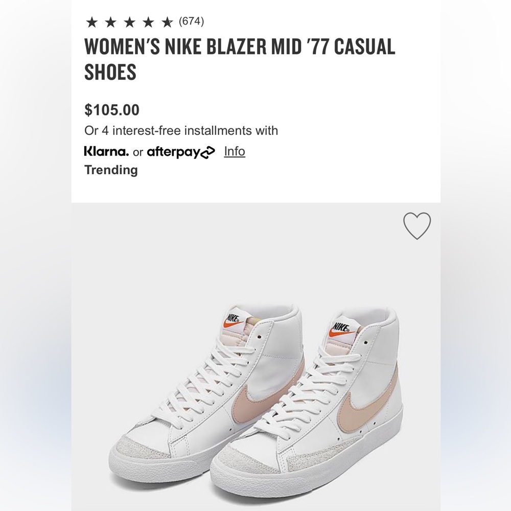 Nike Blazer Mid ‘77 Casual Casual Shoes